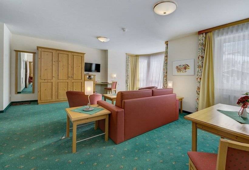 سوییت با چشمانداز کوه, Vötter S Hotel In Kaprun Am Kitzsteinhorn Skibus Direkt