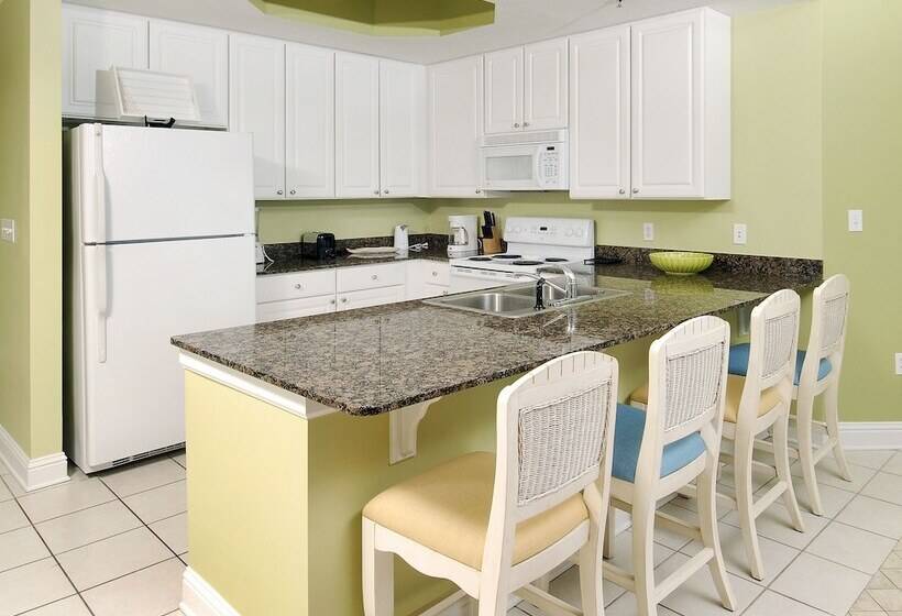 带3个卧室带海景的公寓, Lighthouse By Wyndham Vacation Rentals