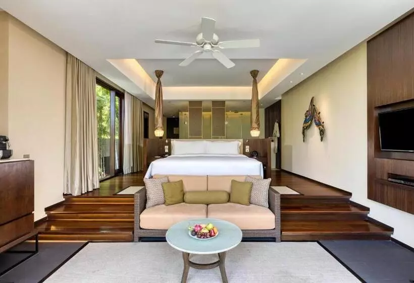 キングサイズベッドのスイートルーム, Vana Belle A Luxury Collection Resort Koh Samui