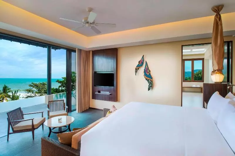 キングサイズベッドのスイートルーム, Vana Belle A Luxury Collection Resort Koh Samui