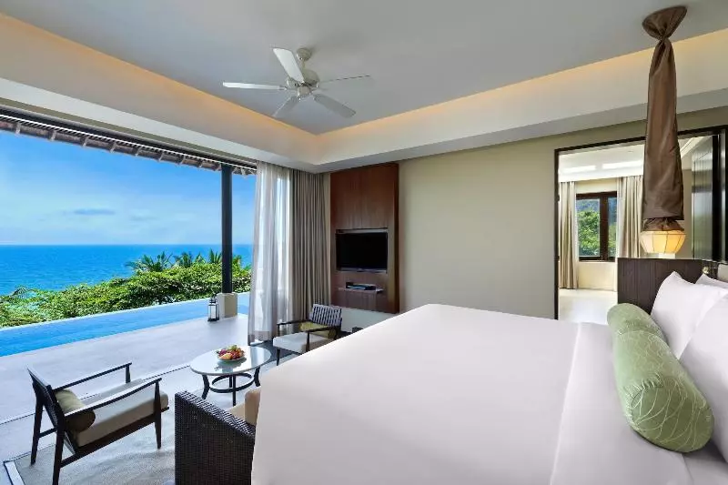 キングサイズベッドのスイートルーム, Vana Belle A Luxury Collection Resort Koh Samui