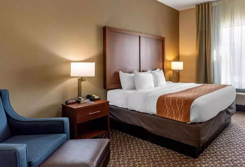 キングサイズベッドのスタンダードルーム, Comfort Inn & Suites Atokamillington