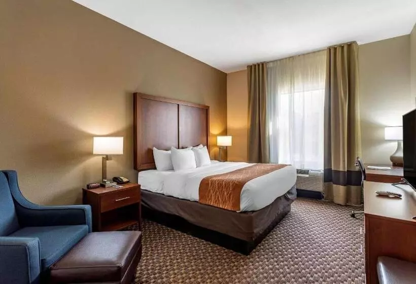 キングサイズベッドのスタンダードルーム, Comfort Inn & Suites Atokamillington