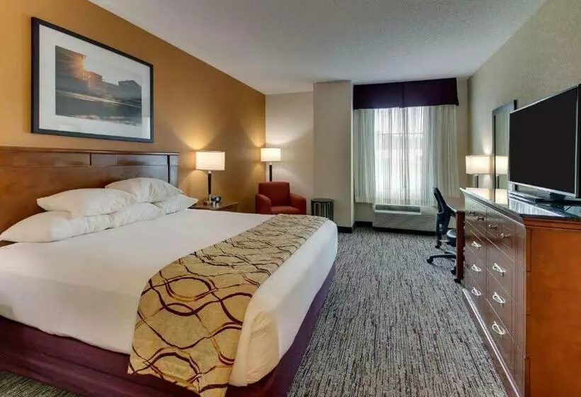 キングサイズベッドのデラックスルーム, Drury Inn & Suites Meridian