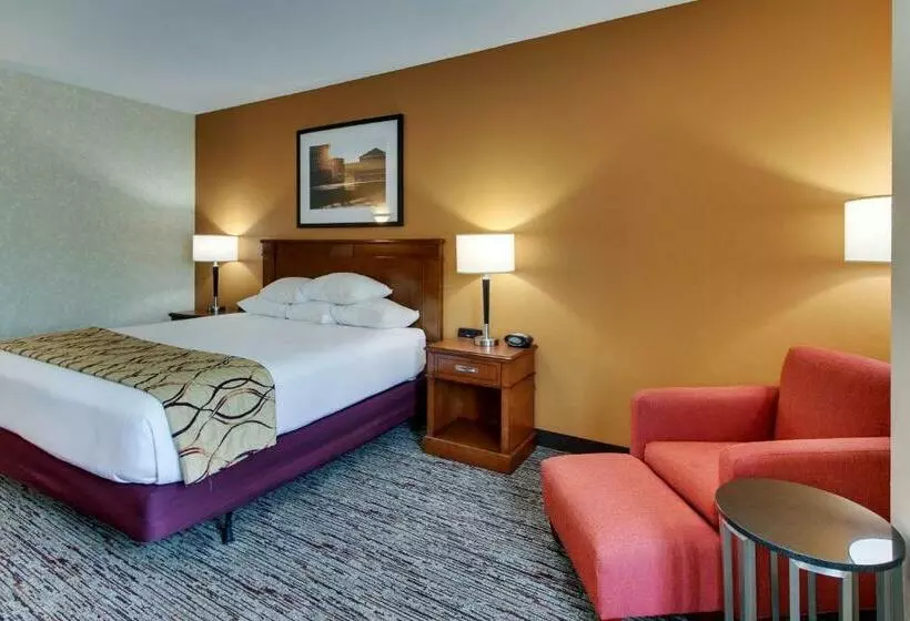 キングサイズベッドのデラックスルーム, Drury Inn & Suites Meridian