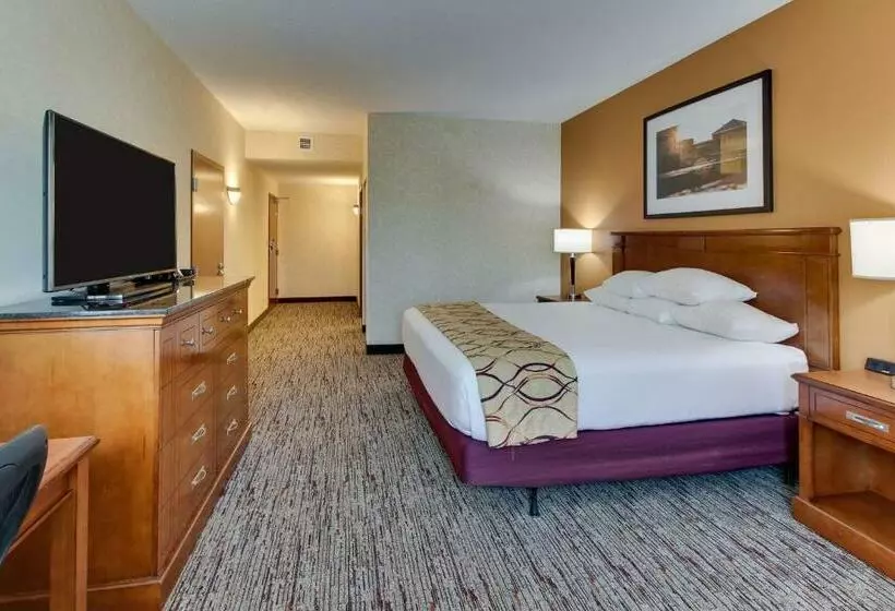 キングサイズベッドのデラックスルーム, Drury Inn & Suites Meridian
