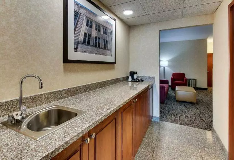 キングサイズベッドのスイートルーム, Drury Inn & Suites Meridian