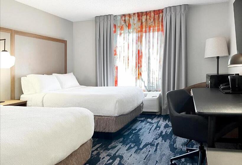 스탠다드 룸 더블 침대 2개, Fairfield Inn & Suites By Marriott Rogers
