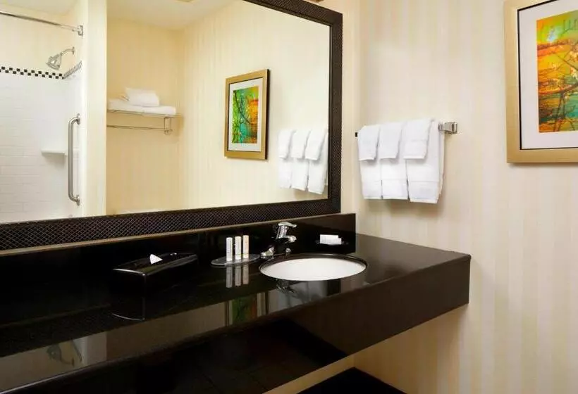 キングサイズベッドのデラックススイート, Fairfield Inn & Suites By Marriott Cumberland