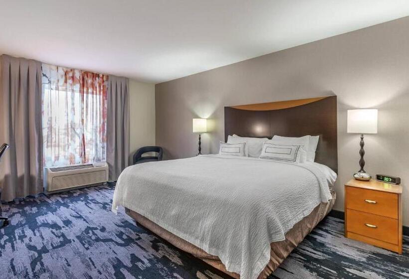 带大床的标准间, Fairfield Inn & Suites By Marriott Texarkana