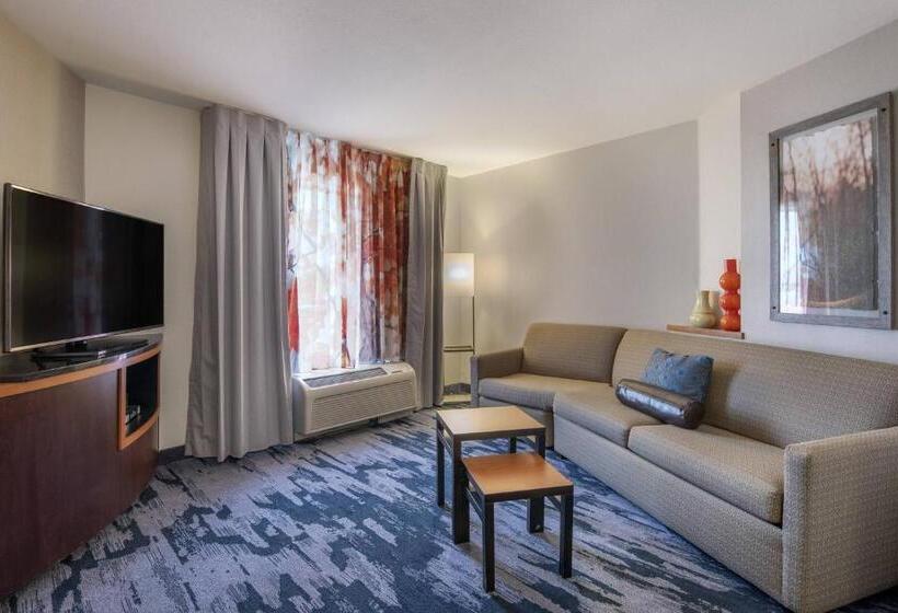 带大床的套房, Fairfield Inn & Suites By Marriott Texarkana