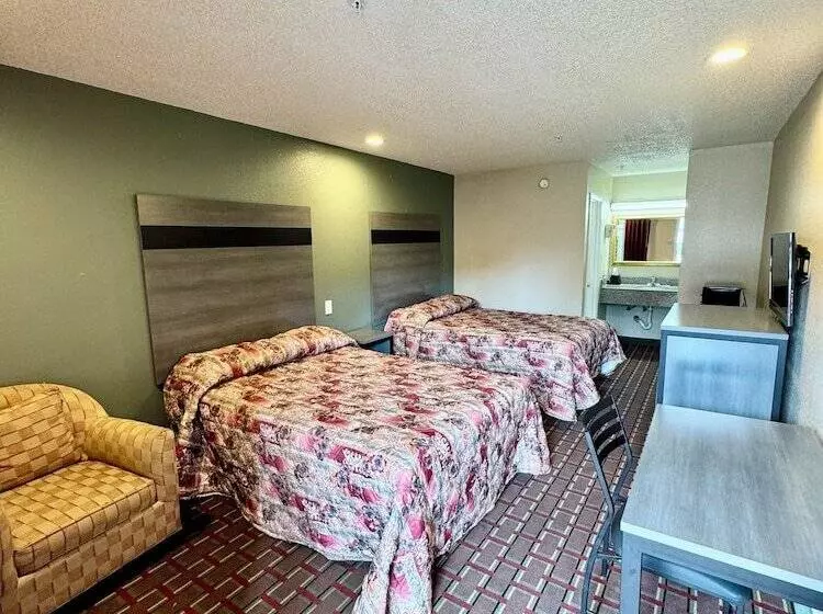 2ダブルベッドのスタンダードルーム, Seagoville Inn