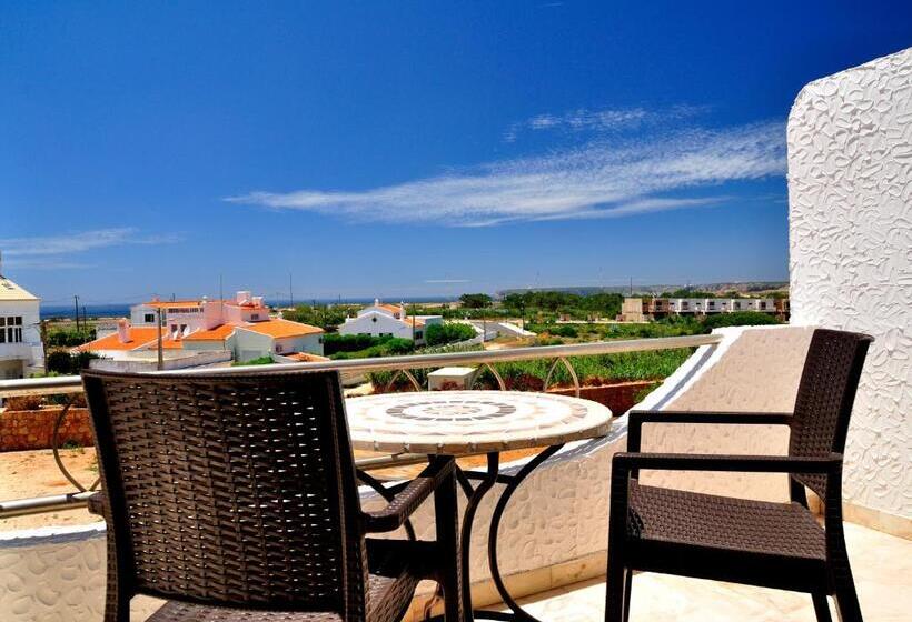 침실1개 아파트 발코니 바다 전망, Tonel Apartamentos Turisticos