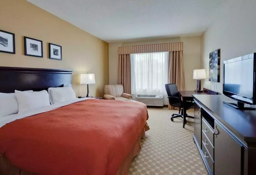 キングサイズベッドのスタンダードルーム, Country Inn & Suites By Radisson, Port Orangedaytona, Fl