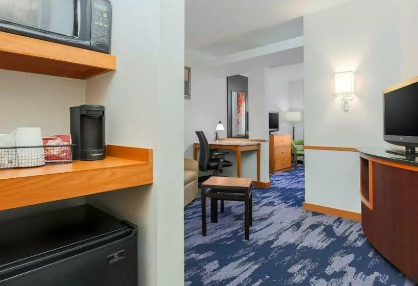 キングサイドベッドのスタンダードワンルーム, Fairfield Inn & Suites By Marriott Mahwah