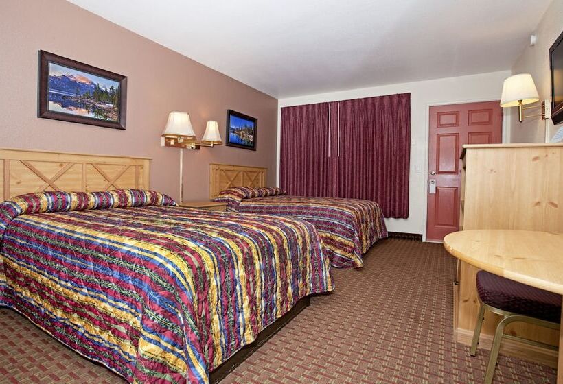 스탠다드 룸 더블 침대 2개, National 9 Inn  Placerville