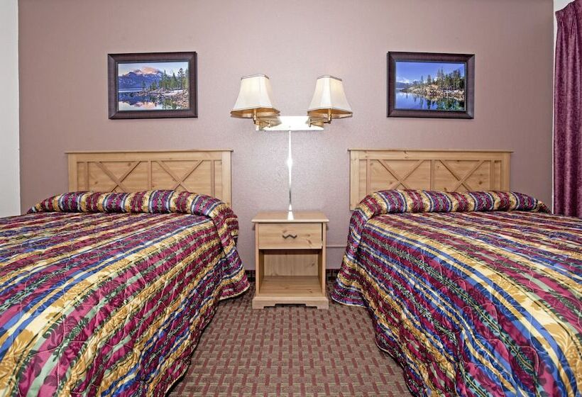 스탠다드 룸 더블 침대 2개, National 9 Inn  Placerville