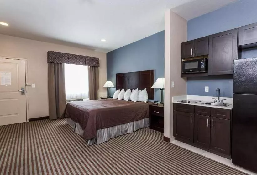 キングサイズベッドのスイートルーム, Atria Inn & Suites