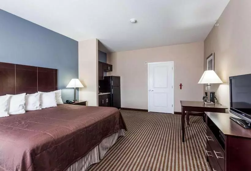キングサイズベッドのスイートルーム, Atria Inn & Suites