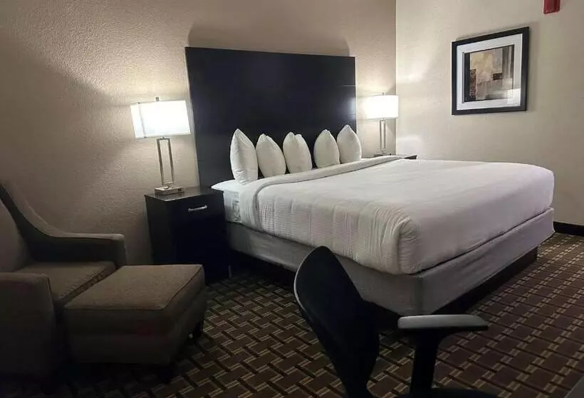 身障者適用キングサイズベッドルーム, Best Western Halito Inn