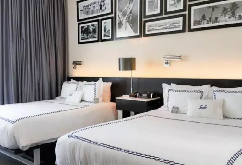 اتاق استاندارد با 2 تخت دوبل, Gale South Beach, Curio Collection By Hilton