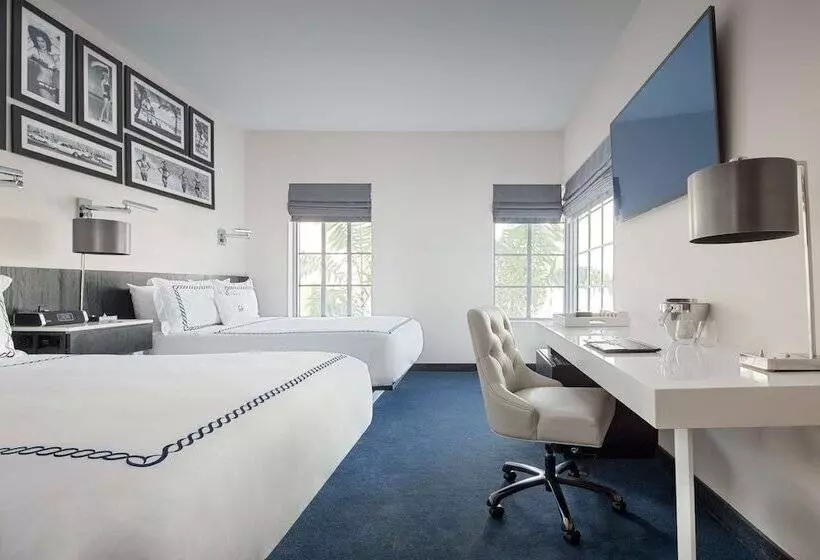اتاق استاندارد با 2 تخت دوبل, Gale South Beach, Curio Collection By Hilton