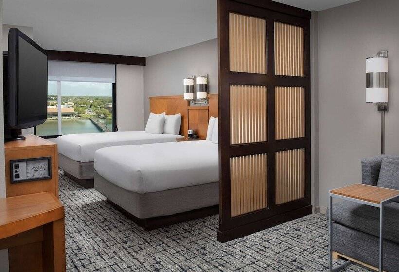 غرفه قياسيه سريرين مزدوجين, Hyatt Place Sugar Land