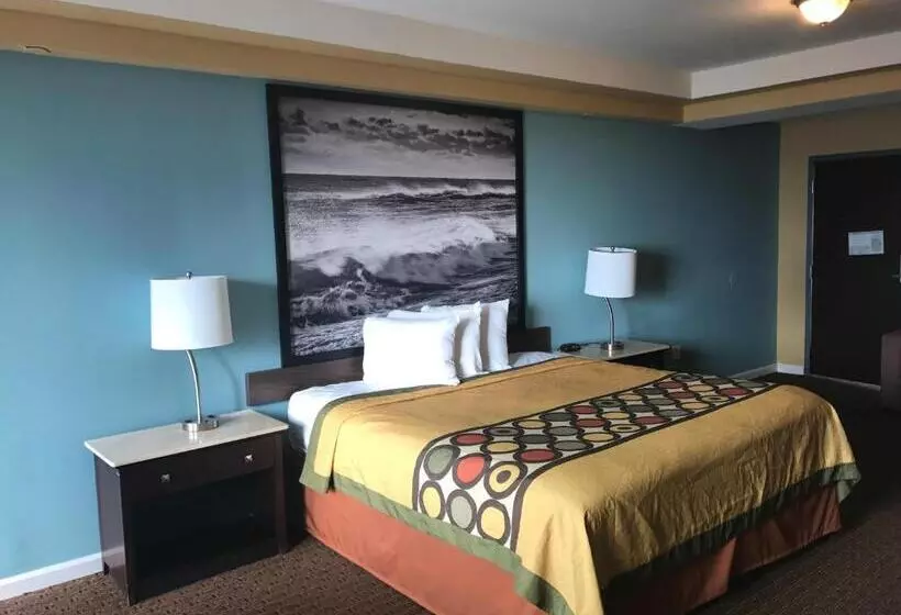キングサイズベッド、ビュー付きデラックスルーム, Aqua Vista Resort