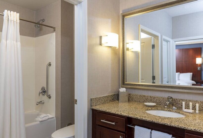 带2个卧室的套房, Residence Inn By Marriott Midland