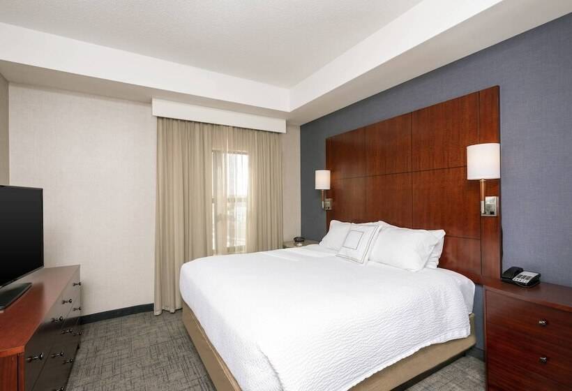 带2个卧室的套房, Residence Inn By Marriott Midland