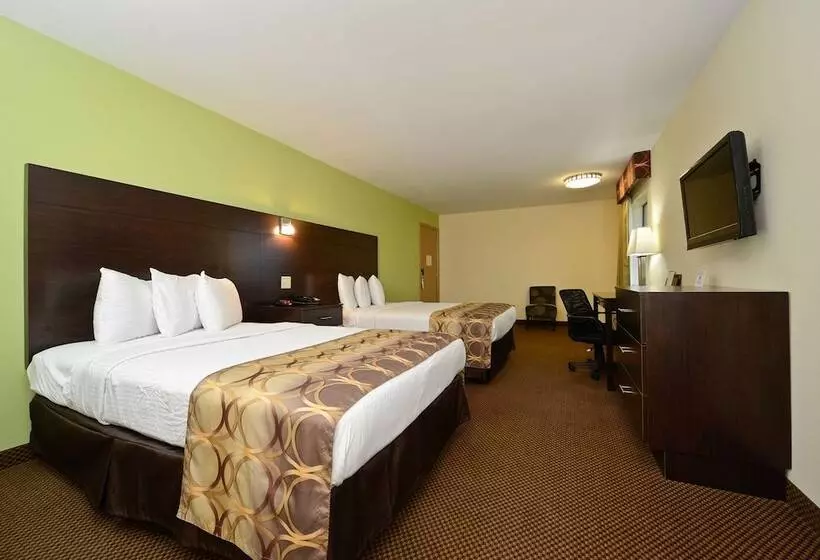 ２ダブルベッドのスタンダードルーム, Americas Best Value Inn & Suites Lake Charles At I 210 Exit 11
