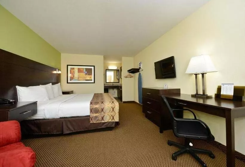 キングサイズベッドのスタンダードルーム, Americas Best Value Inn & Suites Lake Charles At I 210 Exit 11