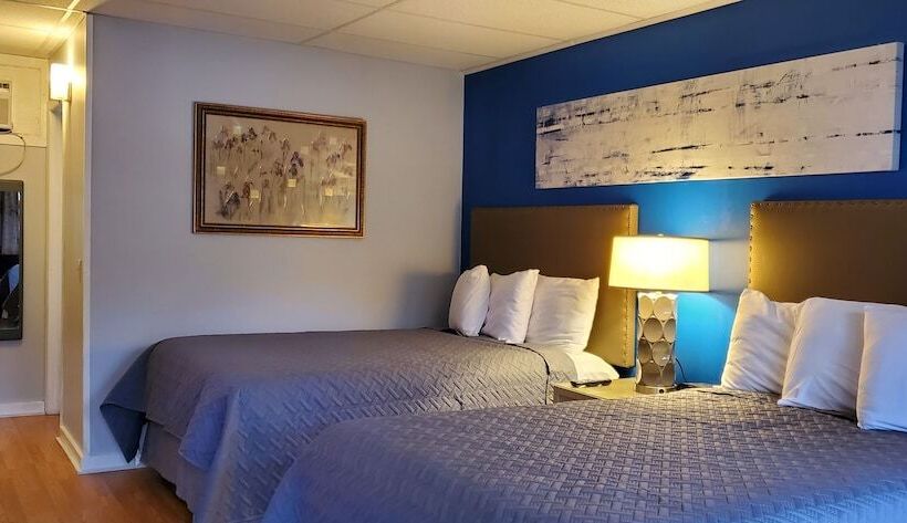 带2个双人床的标准工作室, Lido Motel Lake George