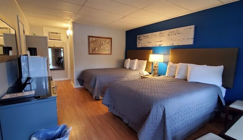 Номер Стандарт 2 Двуспальные Кровати, Lido Motel Lake George