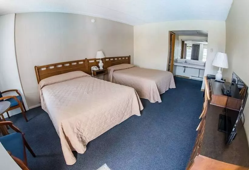 ２ダブルベッドのスタンダードルーム, Windjammer Motor Inn