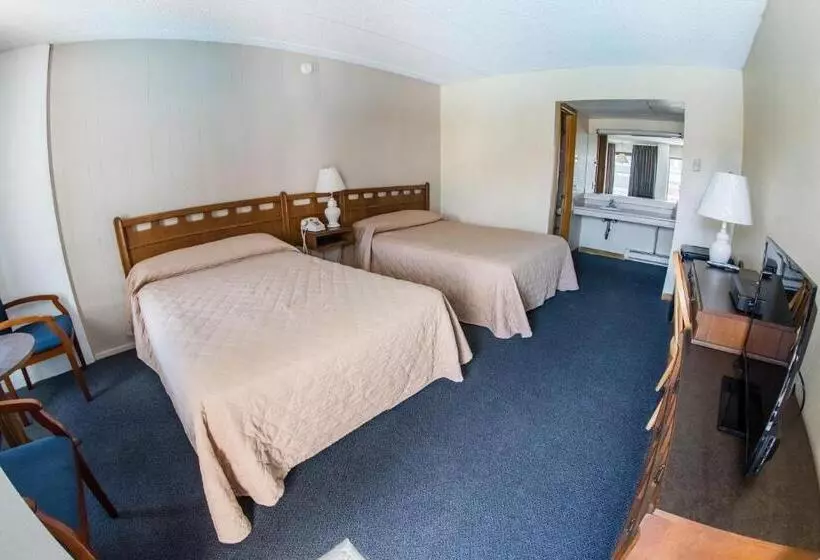 ２ダブルベッドのスタンダードルーム, Windjammer Motor Inn