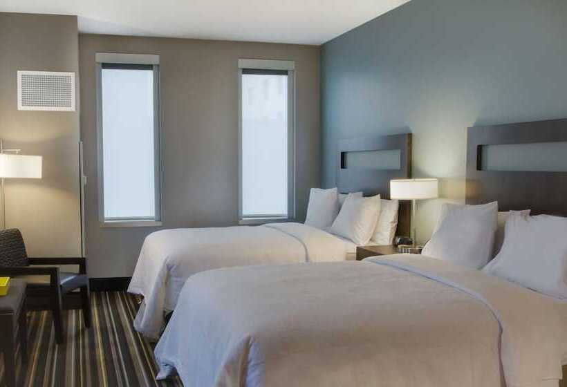 ２ダブルベッドのスタンダードルーム, Hampton Inn & Suites Denver Downtownconvention Center