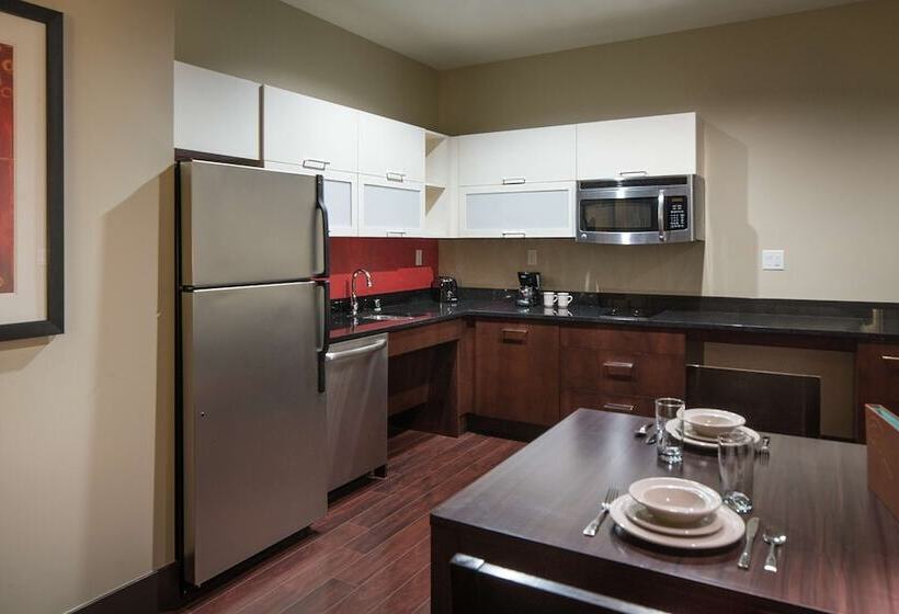 带双人床的标准工作室, Homewood Suites By Hilton Denver Downtown Convention Center