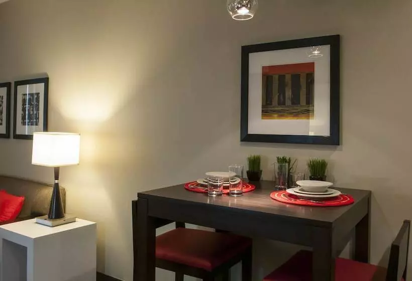 ダブルベッドのスタンダードスタジオ, Homewood Suites By Hilton Denver Downtown Convention Center
