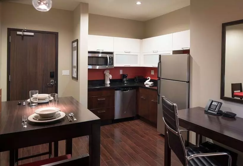 ダブルベッドのスタンダードスタジオ, Homewood Suites By Hilton Denver Downtown Convention Center