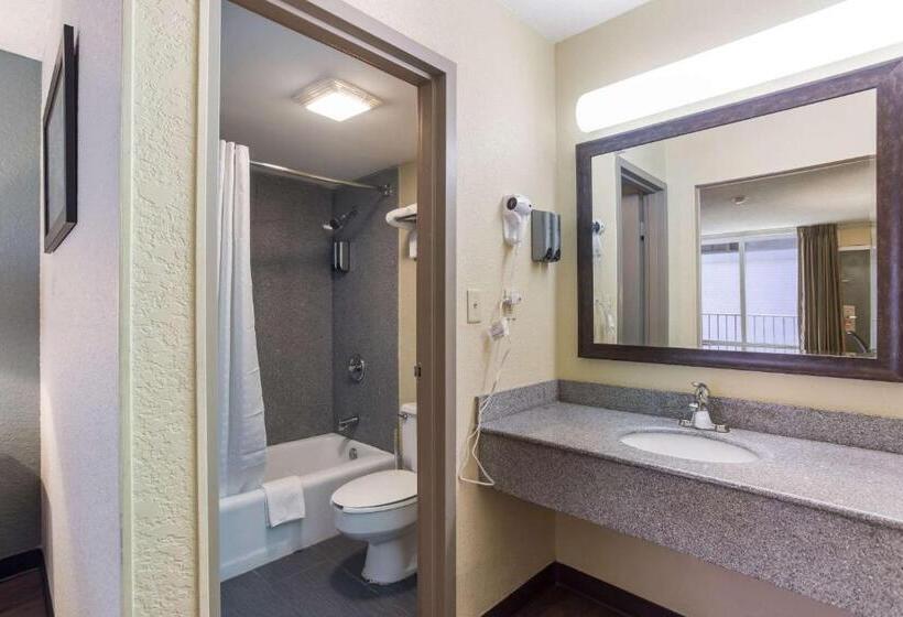 适合残疾人士使用的带超级大床的标准间, Econo Lodge Gallatin   Metro Nashville