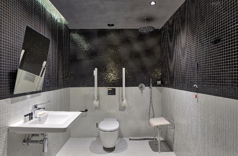 身障者適用スタンダードルーム, Hilton Garden Inn Ann Arbor