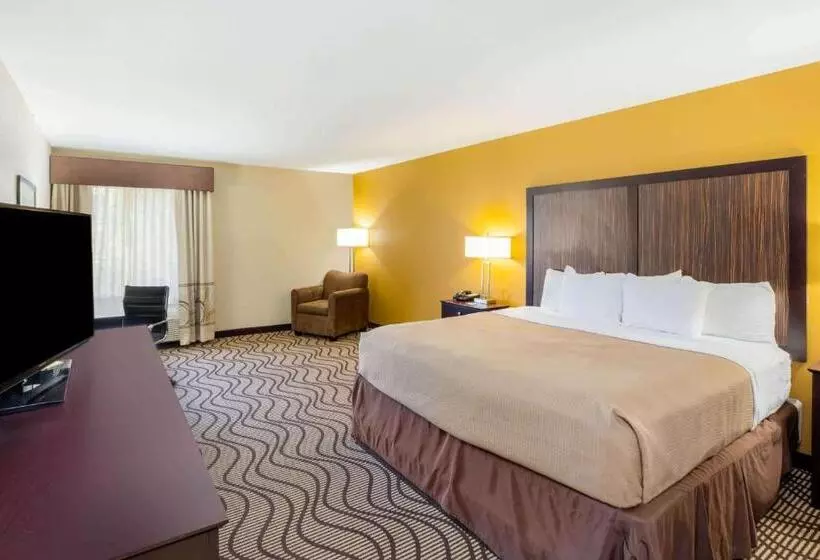 キングサイズベッドのデラックスルーム, La Quinta Inn & Suites By Wyndham Floresville