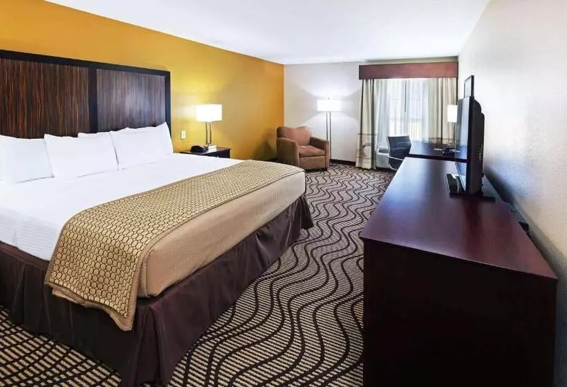 キングサイズベッドのデラックスルーム, La Quinta Inn & Suites By Wyndham Floresville