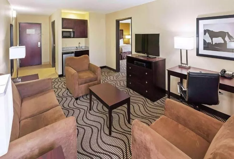 キングサイズベッドのスイートルーム, La Quinta Inn & Suites By Wyndham Floresville