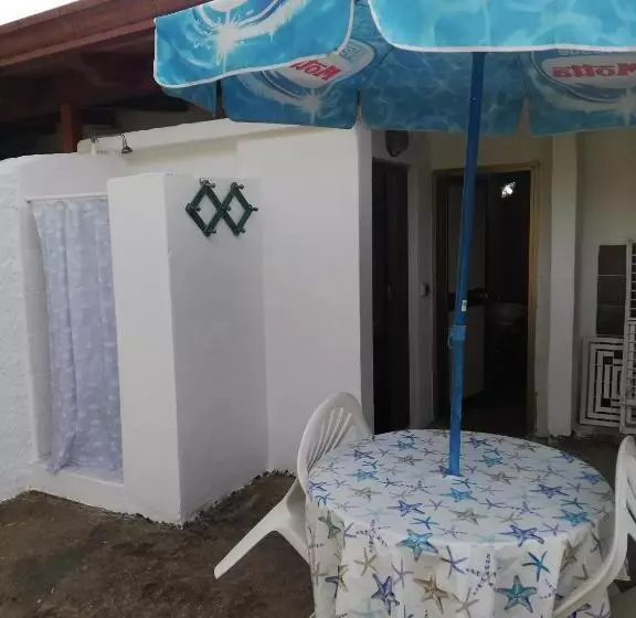 Standard room with outdoor bath, Villaggio Tabu