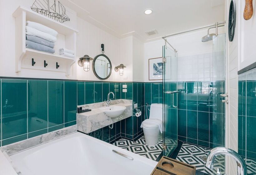 带泳池观景的豪华房, Sugar Marina Hotel   Nautical   Kata Beach   Sha Plus