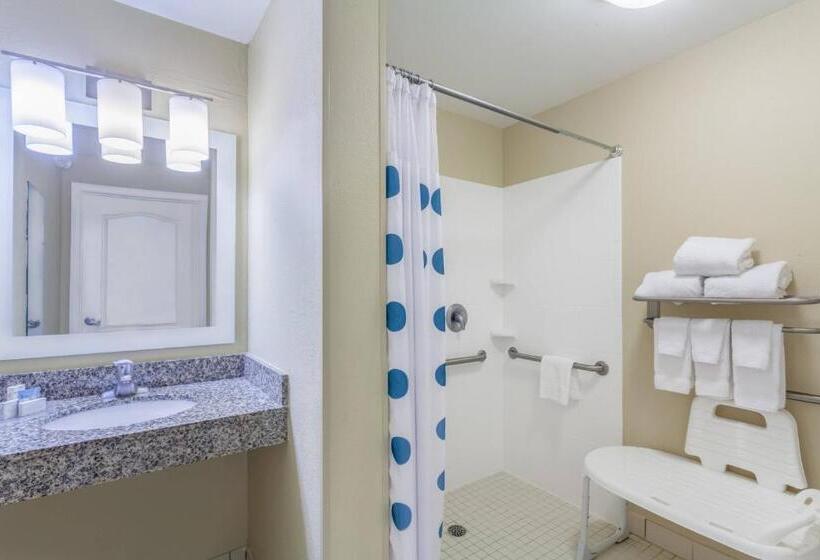 带大床的标准工作室, Towneplace Suites Huntsville