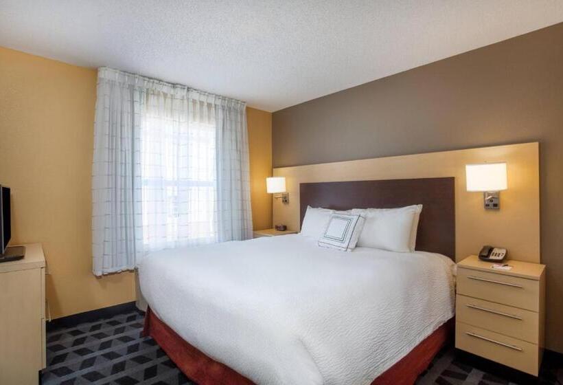 带大床的套房, Towneplace Suites Huntsville