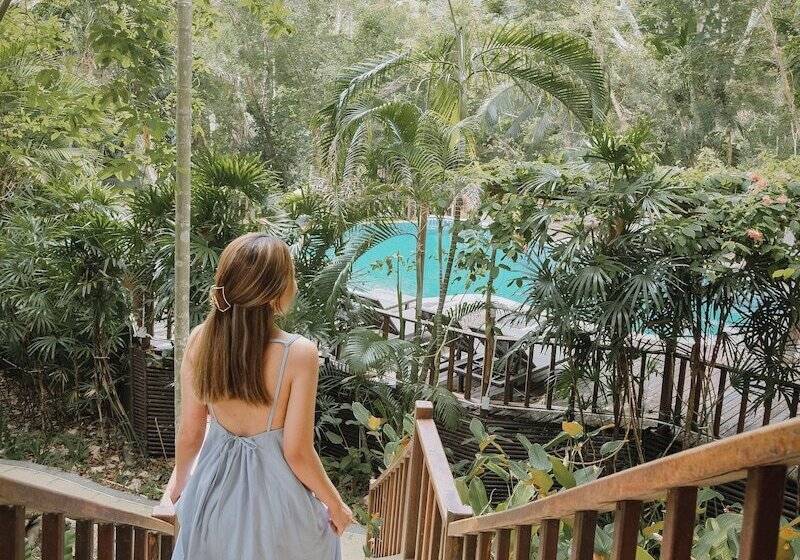 수영장 전망 방갈로, The Vatika Resort And Spa